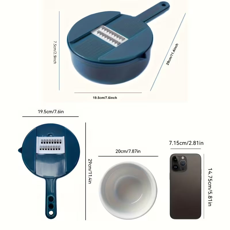 12 in 1 Vegetable Chopper Grater and Julienne Slicer