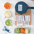 12 in 1 Vegetable Chopper Grater and Julienne Slicer