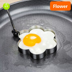 Stainless Steel Egg Ring Mold for Breakfast Cooking