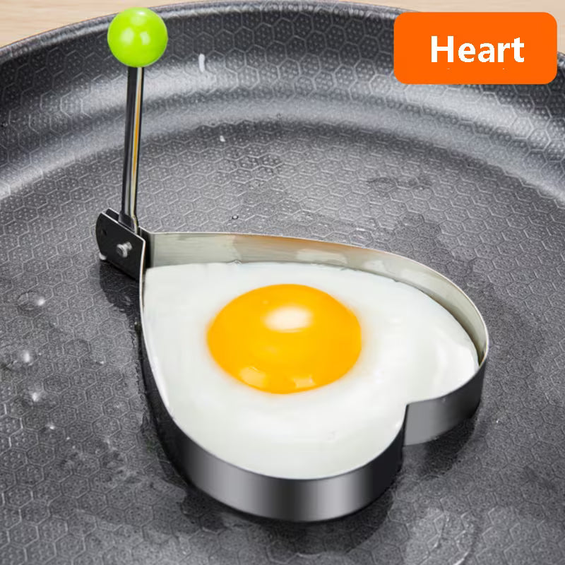 Stainless Steel Egg Ring Mold for Breakfast Cooking