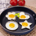 Stainless Steel Egg Ring Mold for Breakfast Cooking