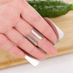 Heavy-Duty Stainless Steel Finger Guard Kitchen Safety Tool