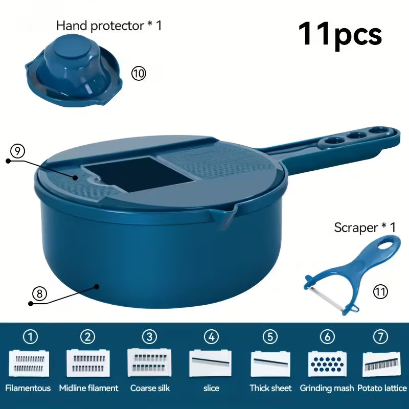 12 in 1 Vegetable Chopper Grater and Julienne Slicer