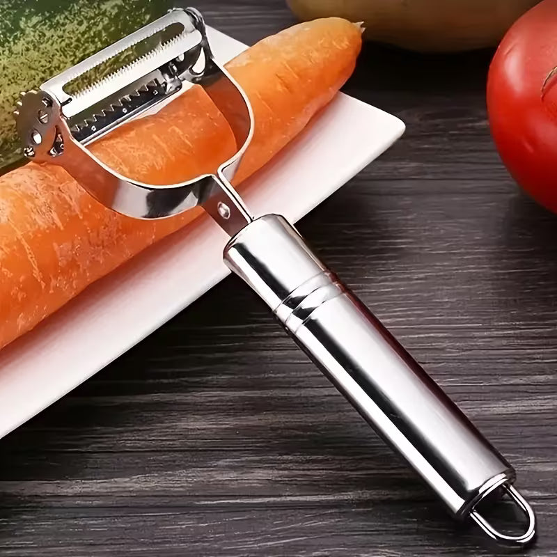 Stainless Steel Vegetable Peeler and Julienne Slicer Tool