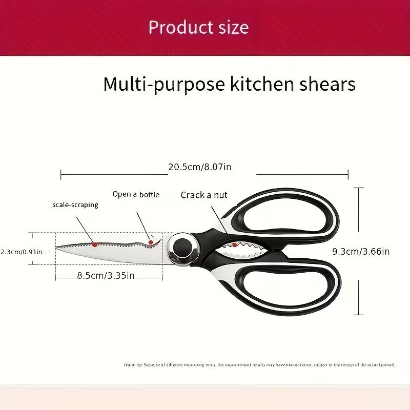 Heavy Duty Stainless Steel Kitchen Scissors Poultry Shears