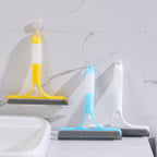 3 in 1 Window Squeegee Brush and Microfiber Cleaning Tool