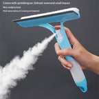 3 in 1 Window Squeegee Brush and Microfiber Cleaning Tool