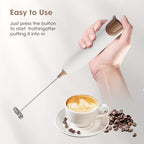 Handheld Electric Milk Frother Foam Maker for Coffee