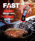 Digital Instant Read Meat Thermometer for Grilling BBQ