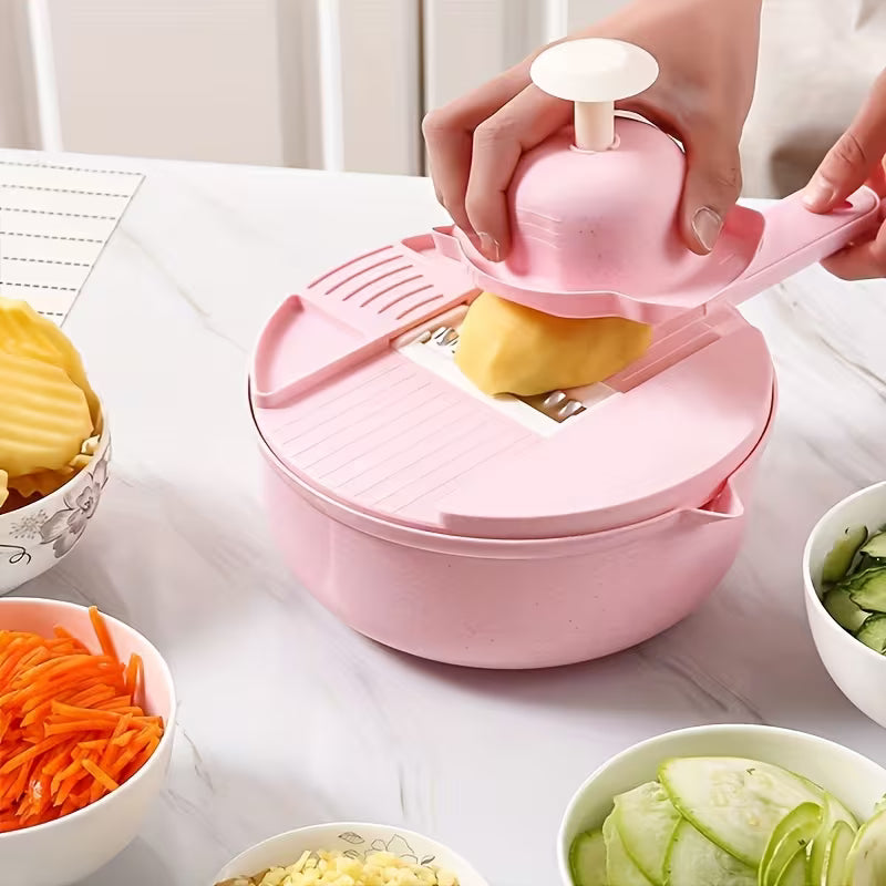 12 in 1 Vegetable Chopper Grater and Julienne Slicer