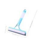 3 in 1 Window Squeegee Brush and Microfiber Cleaning Tool