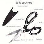 Heavy Duty Stainless Steel Kitchen Scissors Poultry Shears