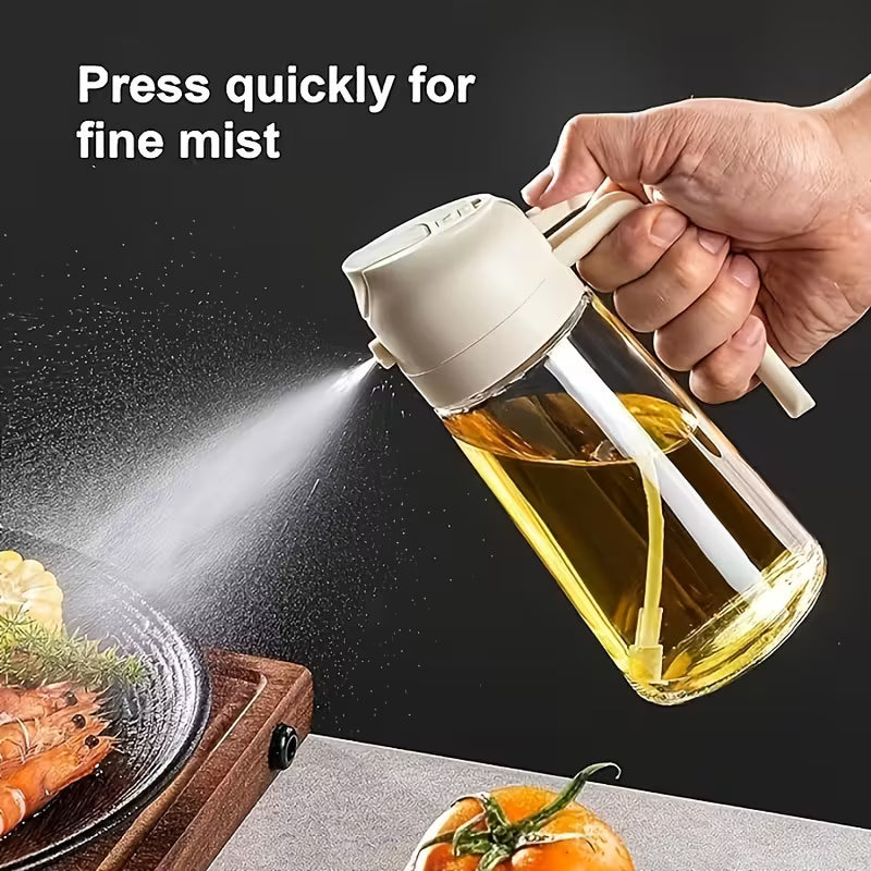 Olive Oil Spray Bottle and Dispenser for Cooking