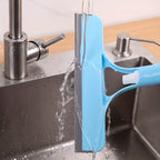 3 in 1 Window Squeegee Brush and Microfiber Cleaning Tool