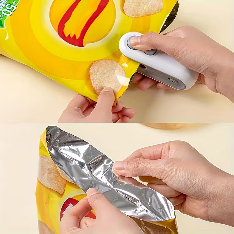 Rechargeable Handheld Mini Bag Sealer for Food Storage