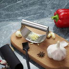 Stainless Steel Garlic Press and Mincer Kitchen Tool