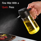 Olive Oil Spray Bottle and Dispenser for Cooking